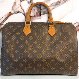 Louis Vuitton 🔥$499 MONOGRAM SPEEDY 30 SATCHEL BAG